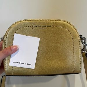 Marc Jacobs Gold Crossbody